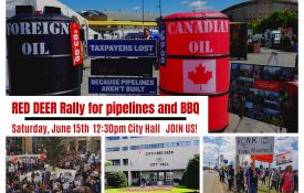 Red Deer Pipeline Rally June 15 2019